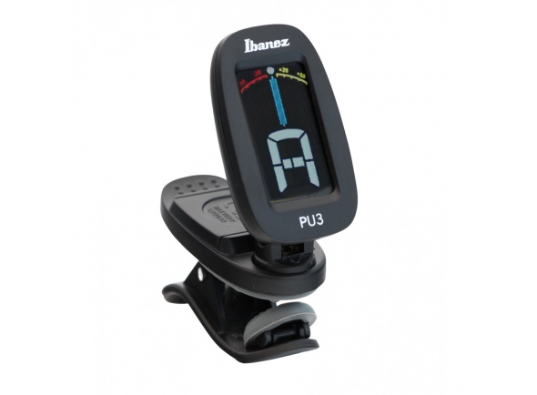 Ibanez PU3-BK Chromatic Clip Tuner Ibanez PU3-BK Chromatic Clip Tuner